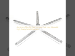 La aleación de aluminio muere base de alta calidad ajustable echada de la silla de eslabón giratorio de las piernas de la silla de los muebles