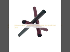 Máquina de fresado de aleación de aluminio de giro por CNC con tubo redondo