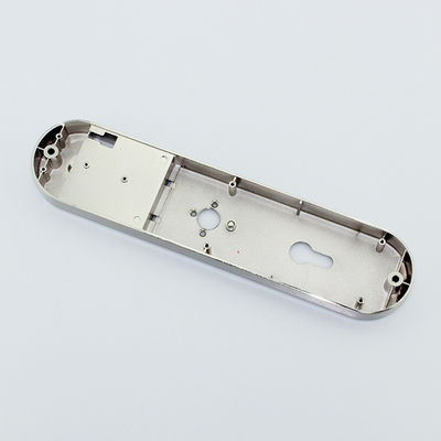 Piezas de manija de panel de cerradura inteligente de fundición a presión de aleación de aluminio anodizado A380