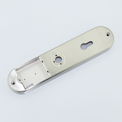 Piezas de manija de panel de cerradura inteligente de fundición a presión de aleación de aluminio anodizado A380