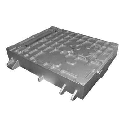 Cubierta del panel de comunicación de fundición a presión de aleación de aluminio A390 con recubrimiento en polvo