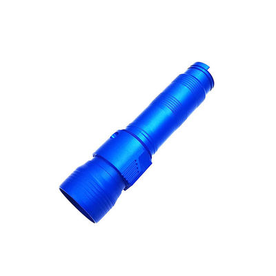 Torreta Torno CNC Torneado Aluminio 6061 Lámpara láser Carcasa Linterna Shell