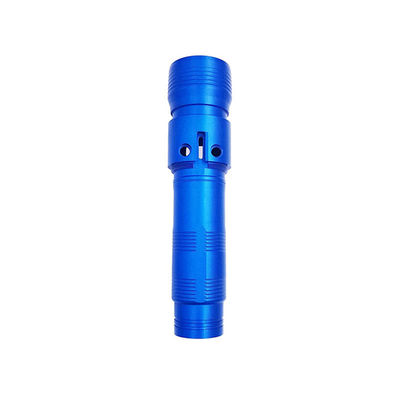 Torreta Torno CNC Torneado Aluminio 6061 Lámpara láser Carcasa Linterna Shell
