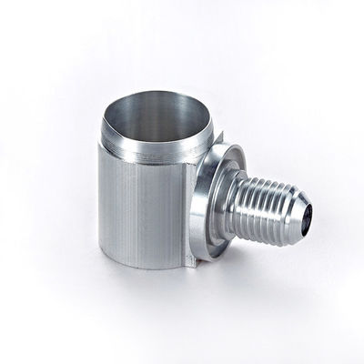 CNC de acero inoxidable del arreglo para requisitos particulares que trabaja a máquina la bisagra de torneado del conector del CNC
