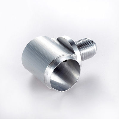 CNC de acero inoxidable del arreglo para requisitos particulares que trabaja a máquina la bisagra de torneado del conector del CNC
