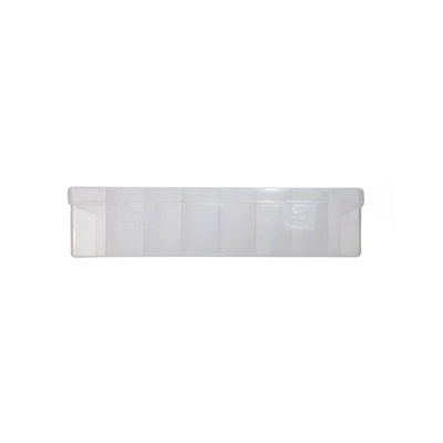 Caja de partición transparente de plástico para productos de moldeo por inyección de PP