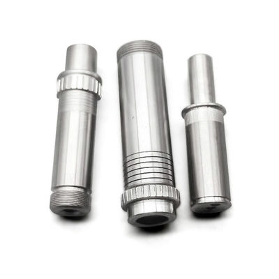 El CNC de aluminio del acero inoxidable que trabaja a máquina el CNC dio vuelta a las piezas de aluminio que muelen del CNC