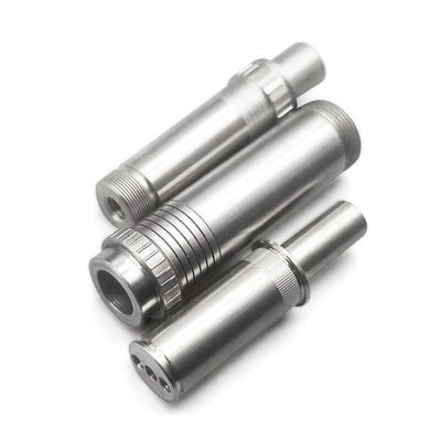 El CNC de aluminio del acero inoxidable que trabaja a máquina el CNC dio vuelta a las piezas de aluminio que muelen del CNC