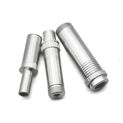 El CNC de aluminio del acero inoxidable que trabaja a máquina el CNC dio vuelta a las piezas de aluminio que muelen del CNC