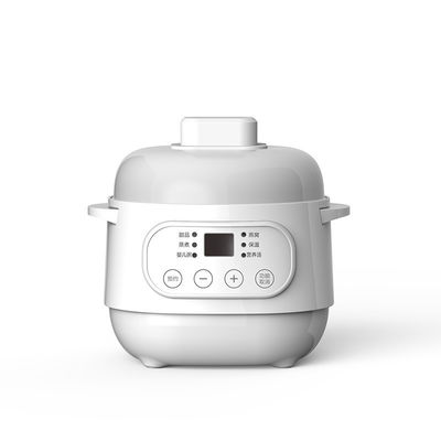 Función multi plástica de acero templado Mini Electric Rice Cooker Intelligent del moldeo a presión