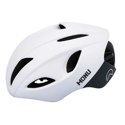 Casco de seguridad del moldeo a presión de la montaña del camino de los hombres plásticos rojos de la bicicleta con luminiscencia de carga de la lámpara de cola