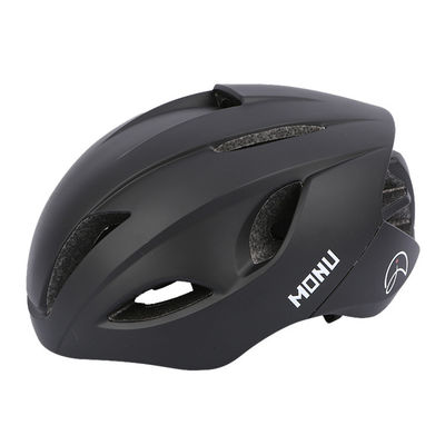 Casco de seguridad del moldeo a presión de la montaña del camino de los hombres plásticos rojos de la bicicleta con luminiscencia de carga de la lámpara de cola