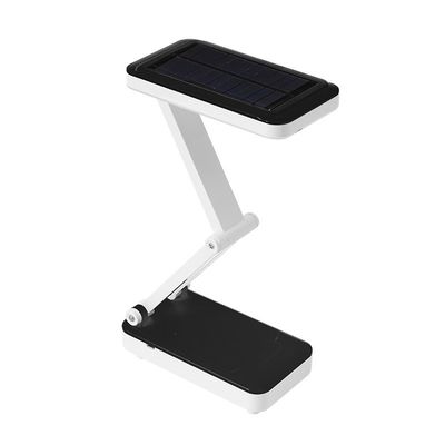 Lámpara de escritorio plegable desprendible recargable solar plástica de la protección ocular de la batería de litio del moldeo a presión de STP LED