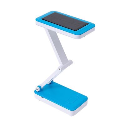 Lámpara de escritorio plegable desprendible recargable solar plástica de la protección ocular de la batería de litio del moldeo a presión de STP LED