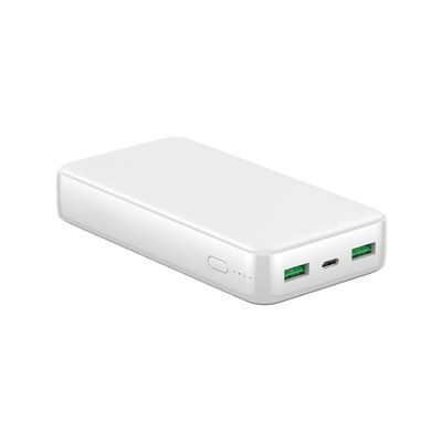 fuente de alimentación móvil de carga rápida plástica del miliamperio del banco 20000mah del moldeo a presión 50K