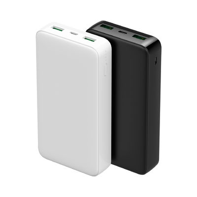fuente de alimentación móvil de carga rápida plástica del miliamperio del banco 20000mah del moldeo a presión 50K