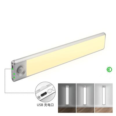 luz inteligente plástica de la noche de la inducción del cuerpo humano del moldeo a presión de 0.01m m