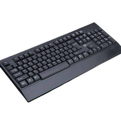 Moldeo a presión plástico del PASO para el teclado de equipo de escritorio atado con alambre de la oficina del teclado