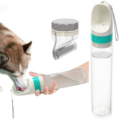 Taza plegable al aire libre modificada para requisitos particulares 0.01m m del agua del perro para los productos del animal doméstico