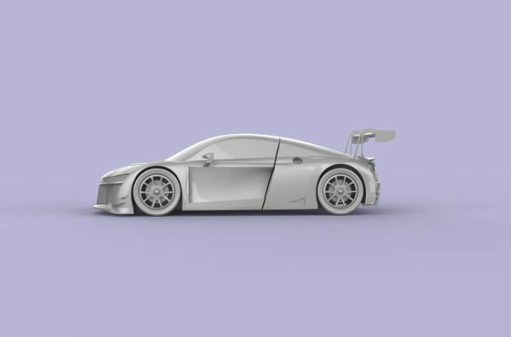 Modelo de automóvil de inyección de plástico personalizado
