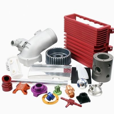 Partes de automóviles Aluminio 7075/6061-T6/5083/2017/ ISO9001 Control de calidad Mecanizado CNC de 5 ejes Máquinas para piezas de alta precisión