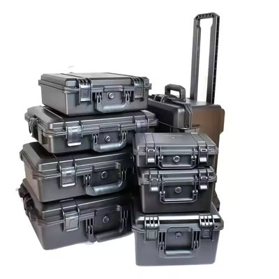 Caja de herramientas de plástico plegable de molde de inyección para usos múltiples